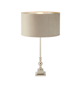 Lampe de table Whitby Laiton Chrome
