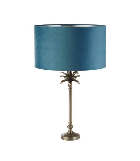 Lampe de table Palm Acier doux Nickel Antique