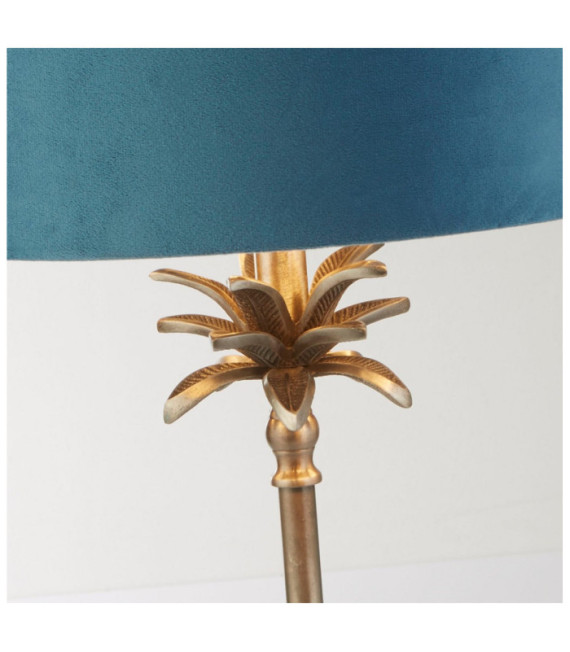 Lámpara de mesa Palm Acero dulce Níquel antiguo