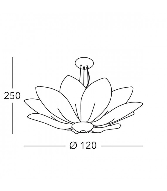 FIORE Pendant Light 7 lights - 4