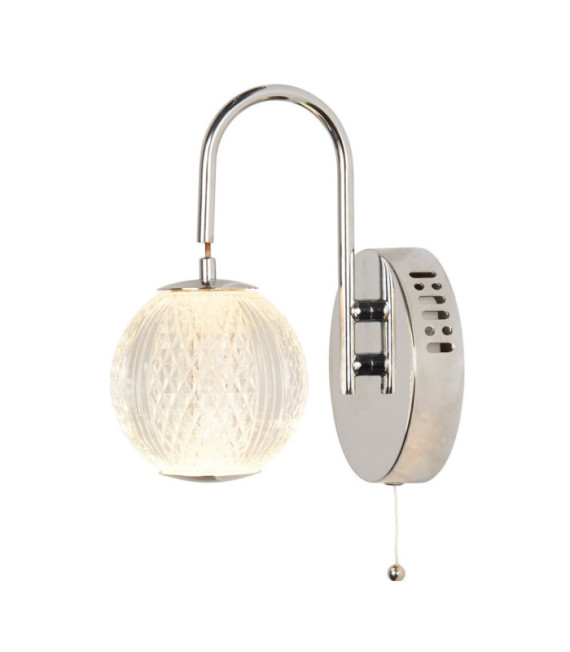 Lampada da parete Allure Acciaio dolce, acrilico Cromo