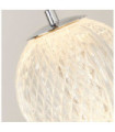 Applique murale Allure Acier doux,acrylique Chrome