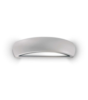 Giove Außenwandleuchte Metall, graues Aluminium