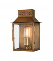 plafonnier ventilateur vintage 2 ampoules e27 max 60w brun patiné