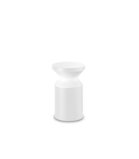 Lampada da terra per esterni Torre Metallo, Alluminio Bianco