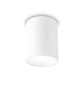 Lámpara de techo Nitro Metal, aluminio blanco