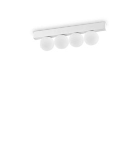 Plafonnier Ping Métal Blanc