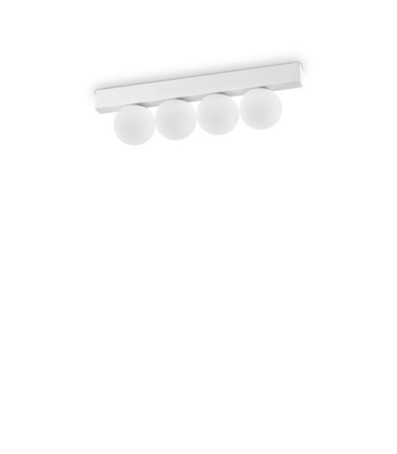 Lámpara de techo Ping de metal blanco