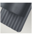 Dali exterior wall light Glass, Gray stainless steel