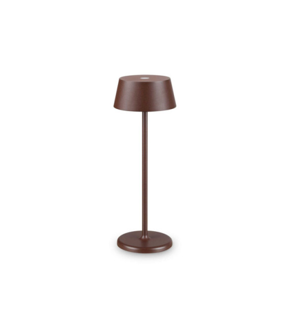 Lampe de table LED Pure Métal,Aluminium Café Marron