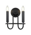 Applique murale Capitol Acier Noir