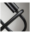 Applique murale Capitol Acier Noir
