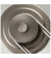 Capitol Wall Light Brushed Nickel Steel