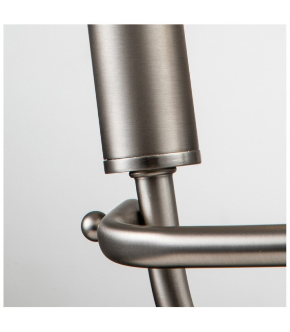 Applique murale Capitol Acier Nickel brossé