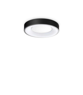 Lámpara de techo LED Planet metal negro