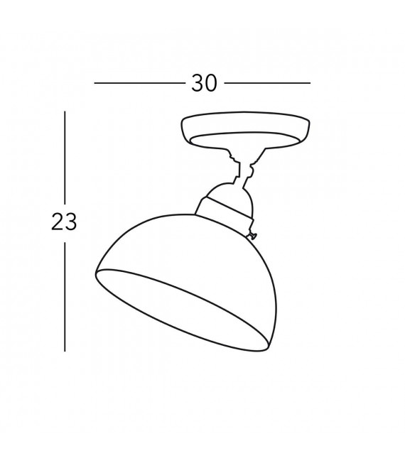 NONNA Ceiling Light 1 light - 2