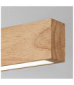 Applique murale LED CRAFT Verre,Métal,Bois Bois clair