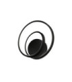 Applique murale LED OZ Métal,Plastique Noir