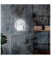 LED wall light OZ Metal, Plastic White
