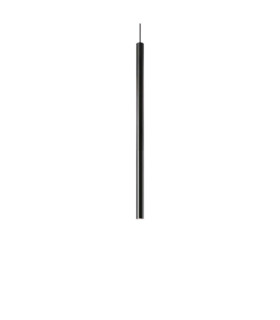 Ultrathin pendant light Metal, Aluminum Matte black