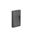 Applique murale extérieur Febe Aluminium Gris anthracite