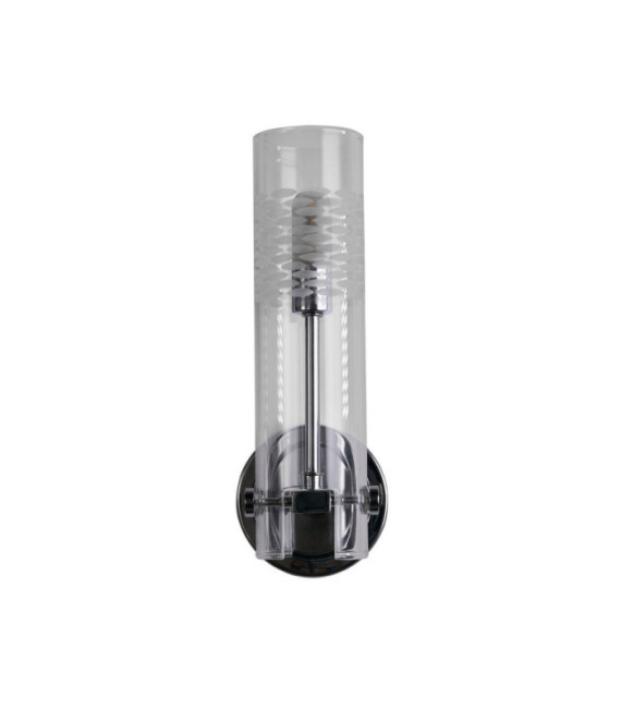 Applique murale Salle de bains Scope Acier doux,verre Chrome