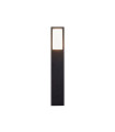 Borne de jardin Avenue Aluminium,polycarbonate Noir