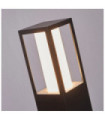 Borne de jardin Avenue Aluminium,polycarbonate Noir
