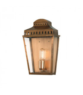 plafonnier ventilateur vintage 2 ampoules e27 max 60w brun patiné