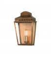 plafonnier ventilateur vintage 2 ampoules e27 max 60w brun patiné
