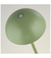 Portabello outdoor LED table lamp Clear Aluminum, matt green
