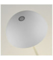 Portabello outdoor LED table lamp Aluminum Matt white, clear