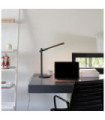 Lampe de table LED PIVOT Plastique Noir