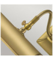 Picture wall light Steel Brushed brass