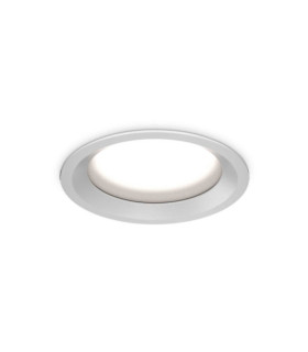 Recessed downlight Basic Plastic, Aluminum Matt White