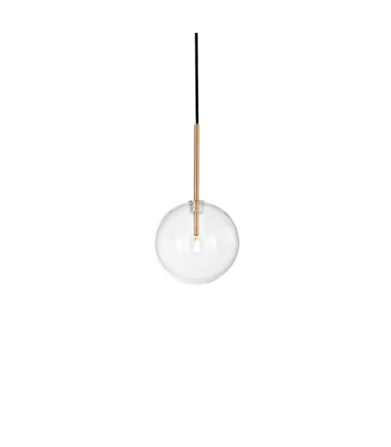 EQUINOXE Pendelleuchte Glas, Metall Messing