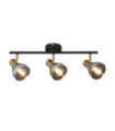 Westminster spotlight bar Mild steel Black, Satin brass, Smoked