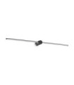 Lampe pour Mirroir Salle de bains Filo Métal,Aluminium Noir