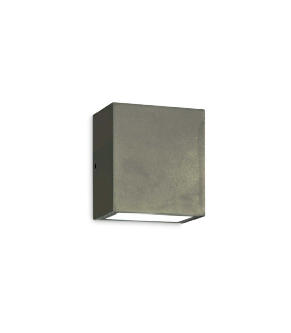 Lampada da parete per esterno Argo Alluminio Grigio antracite