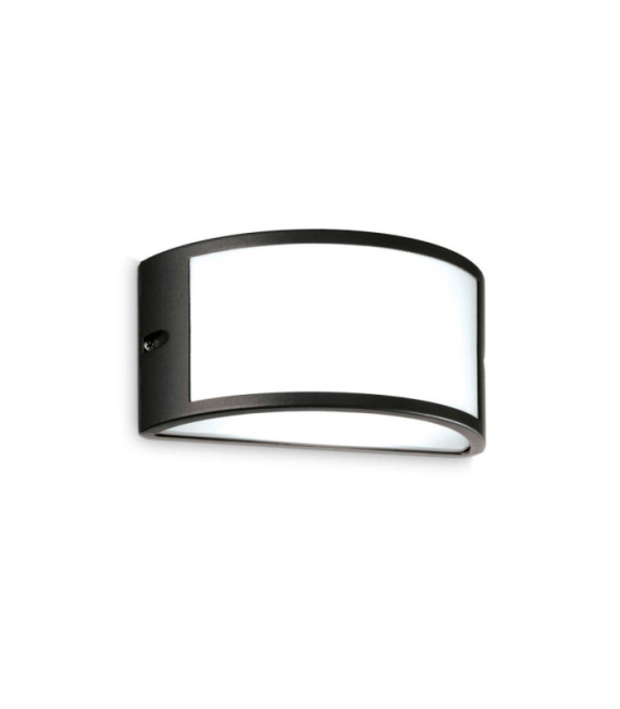 Lampada da parete per esterno Rex-1 Metallo, Alluminio Nero