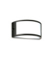 Outdoor wall light Rex-1 Metal, Black Aluminum