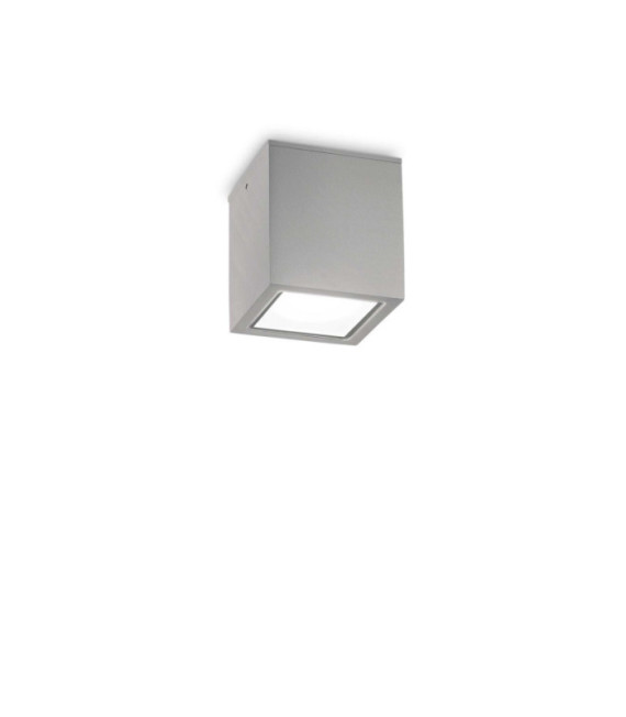 Plafoniera Techo Metal, Alluminio Grigio