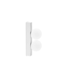 Applique murale Ping Métal Blanc