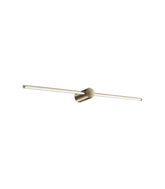 Lámpara de espejo de baño de metal Filo, latón aluminio