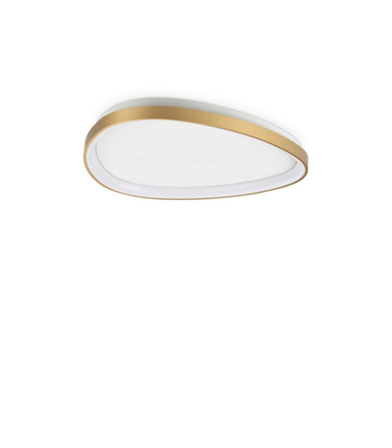 Gemini lámpara de techo LED Metal, Plástico Latón