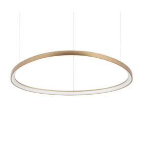 LED pendant light GEMINI Brass