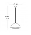 Suspension design CULT Corten 1 ampoule