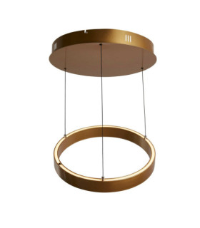 Layla LED pendant light Mild steel, aluminum Gold