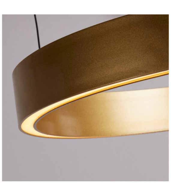 Lámpara colgante LED Layla Acero dulce, aluminio Oro