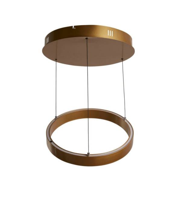 Layla LED pendant light Mild steel, aluminum Gold